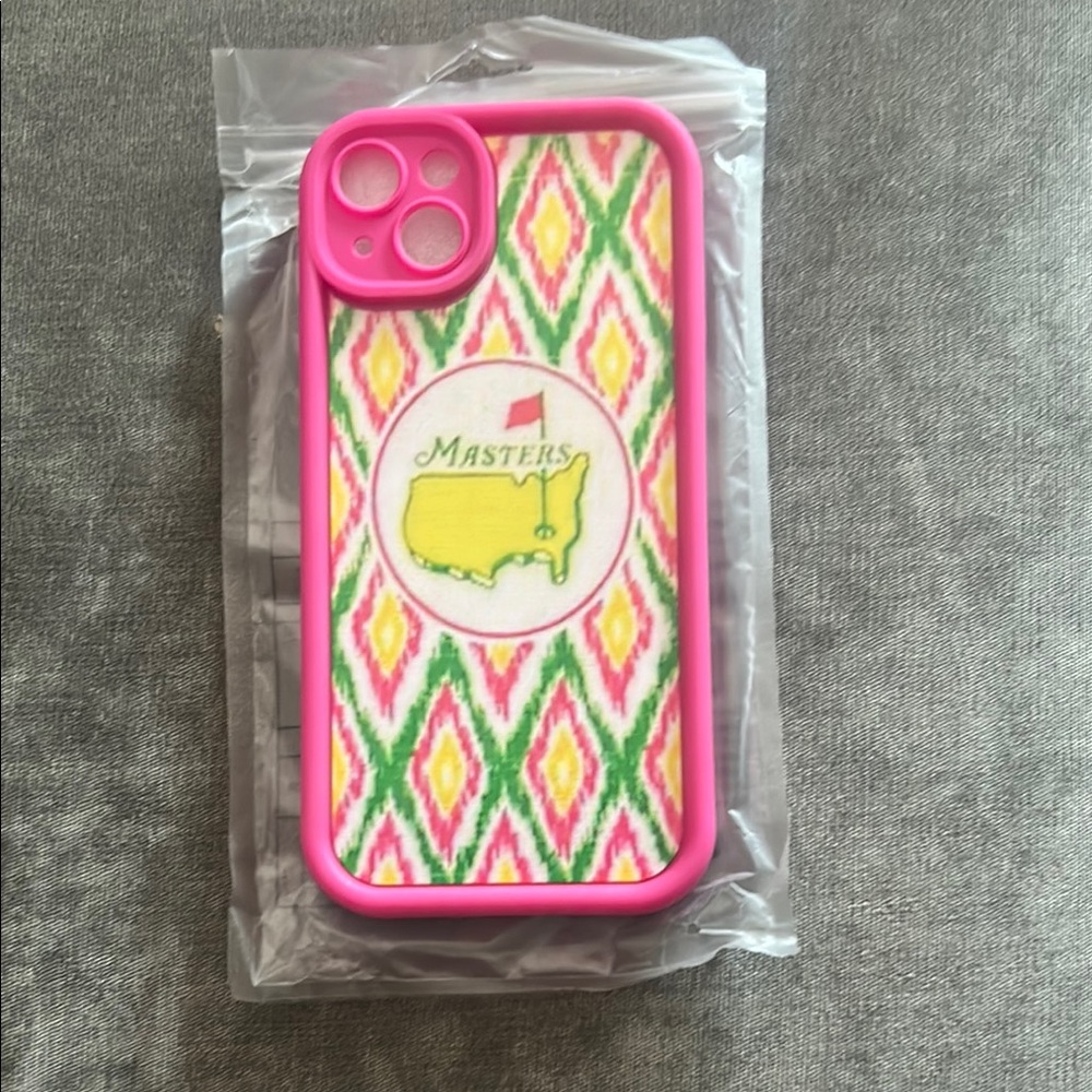 Pink Patterned Phone Case